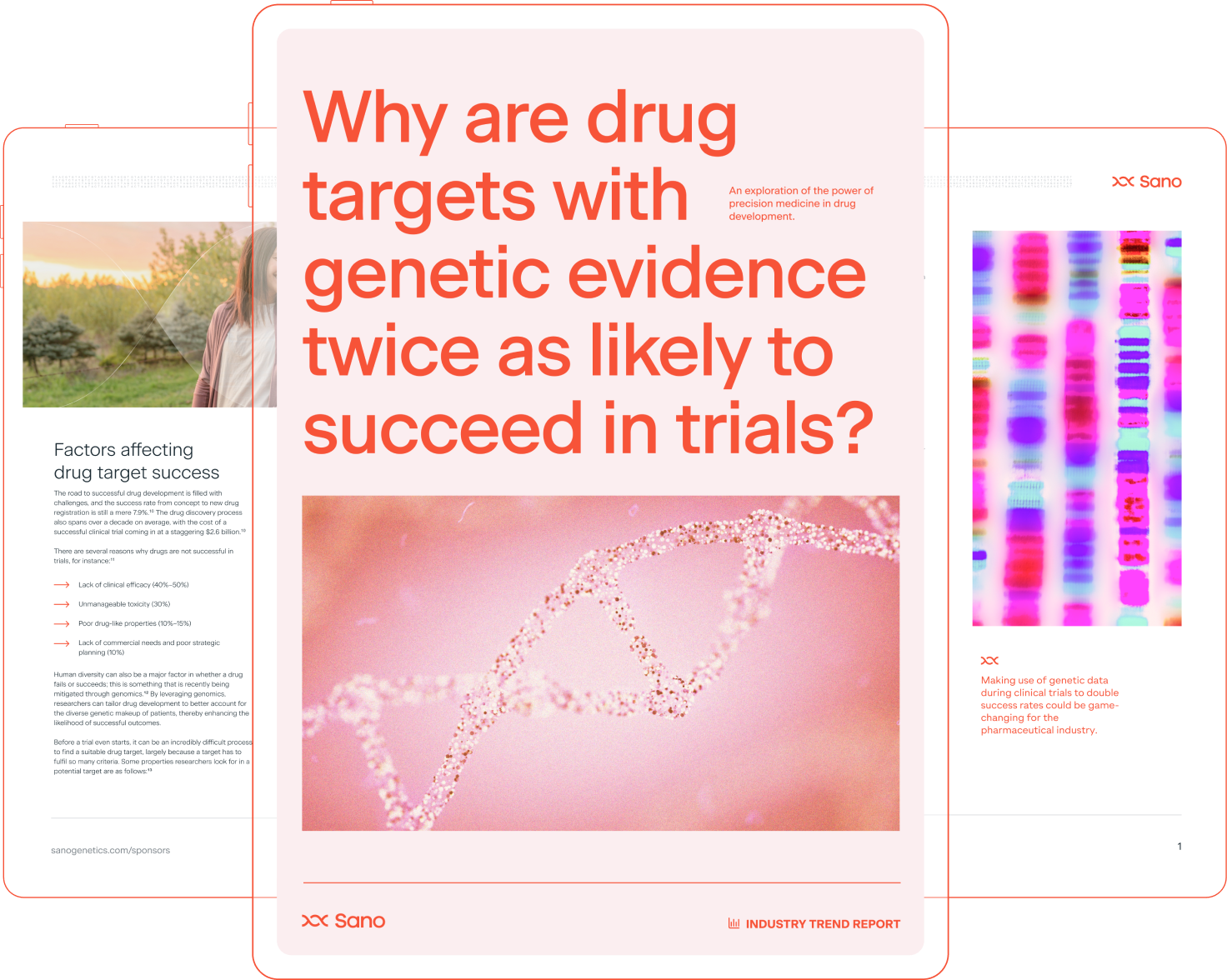 genetic drug targets graphic