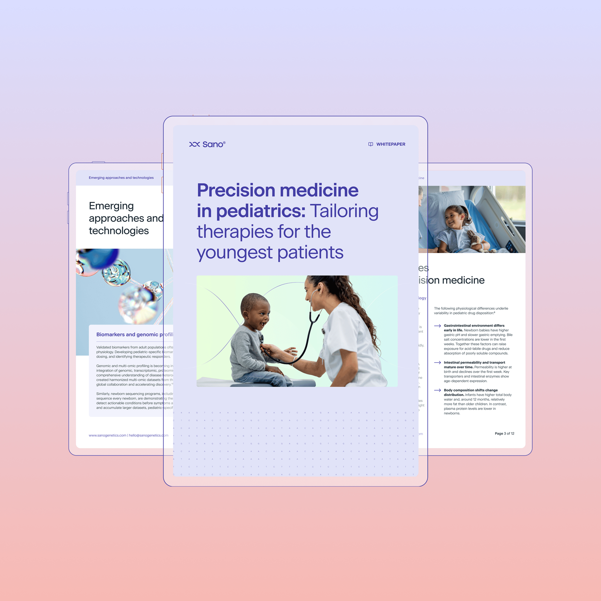 Pediatric precision medicine whitepaper