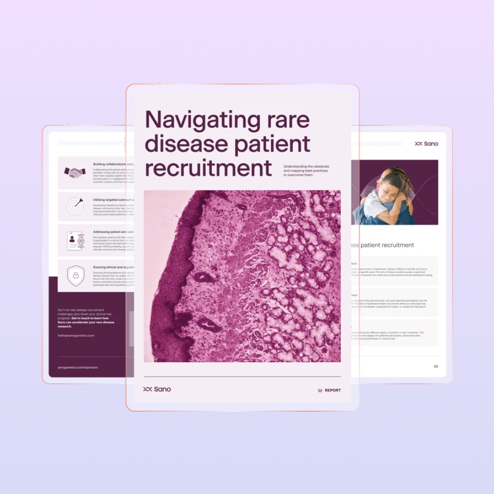 Navigating rare disease patient recruitment