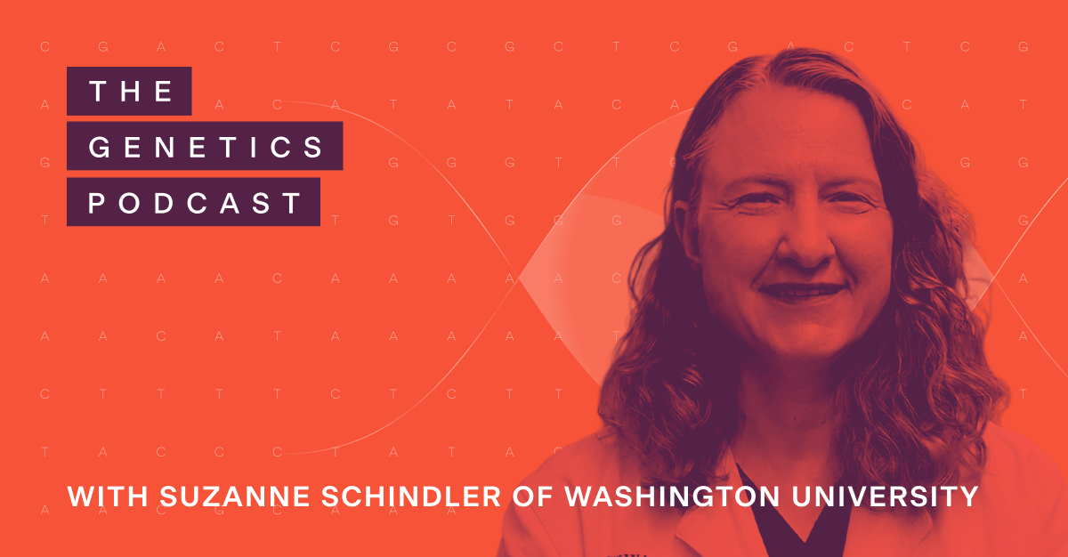 The Genetics Podcast featuring Suzanne Schindler