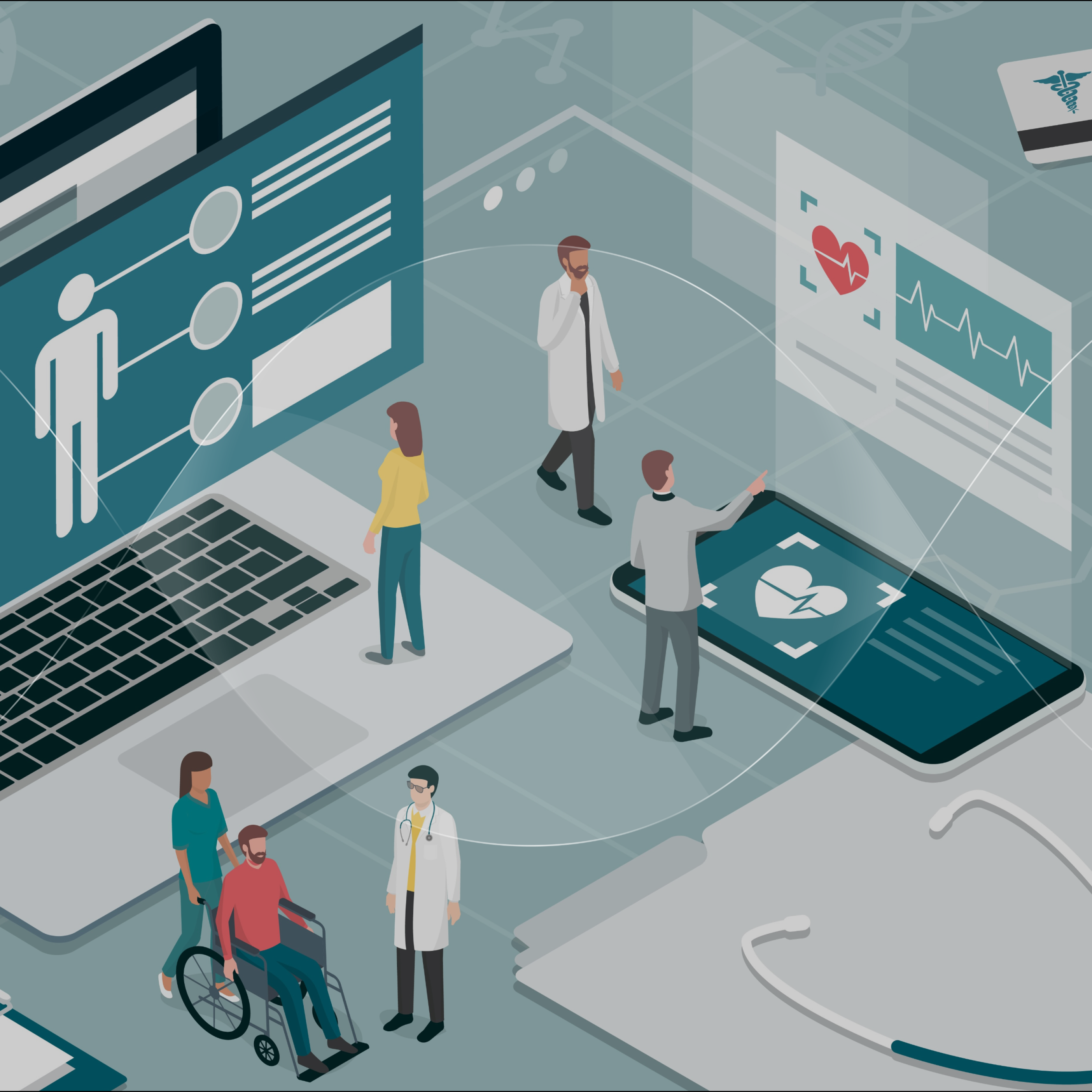 Clinical trial diagram