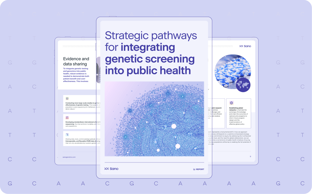 strategic pathways for integrating genetic screening into public health