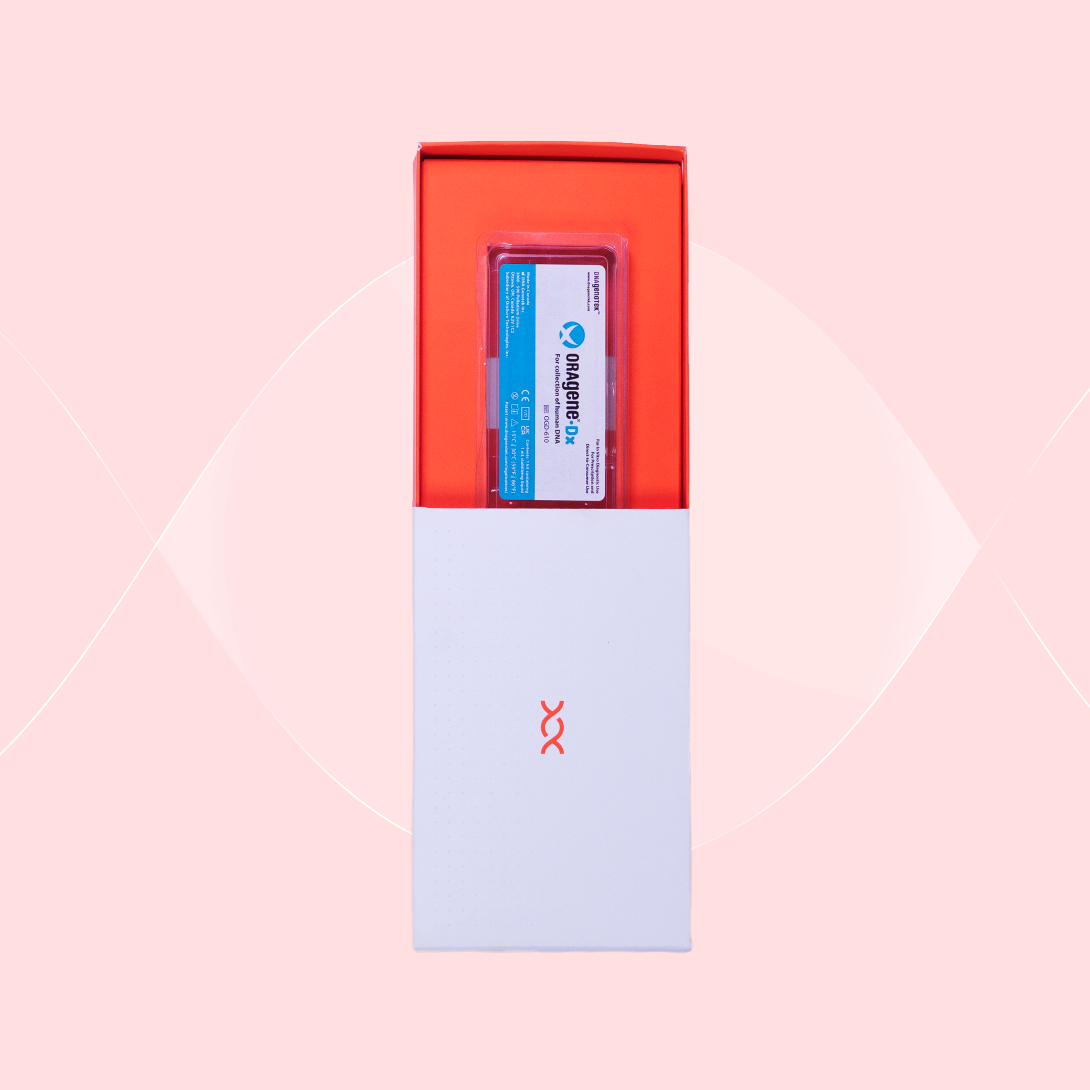 Genetic testing kit return