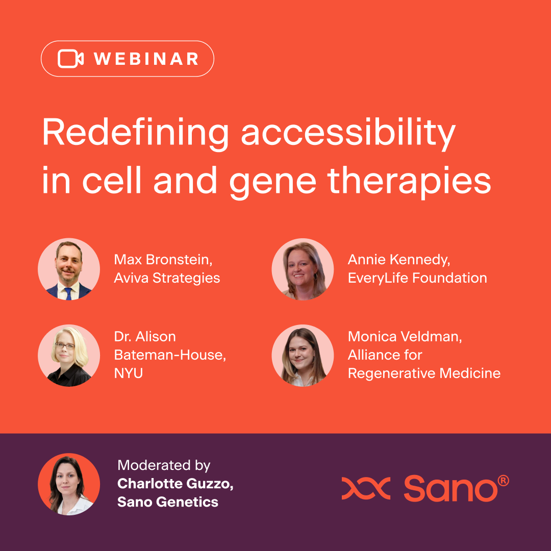 Redefining accessibility in cell and gene therapies